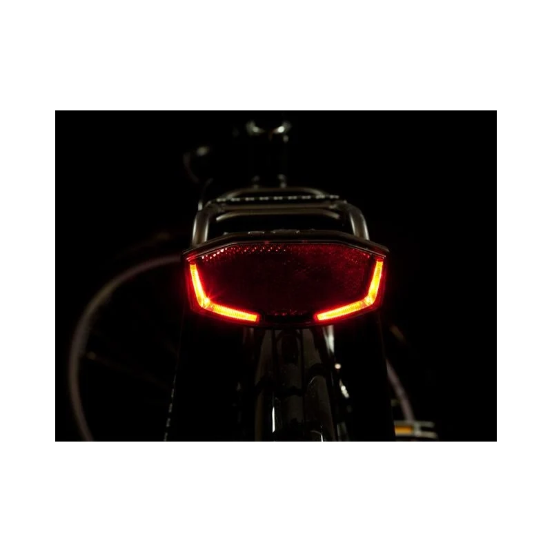 Spanninga battery-operated bicycle rear light for Lineo XB luggage rack
