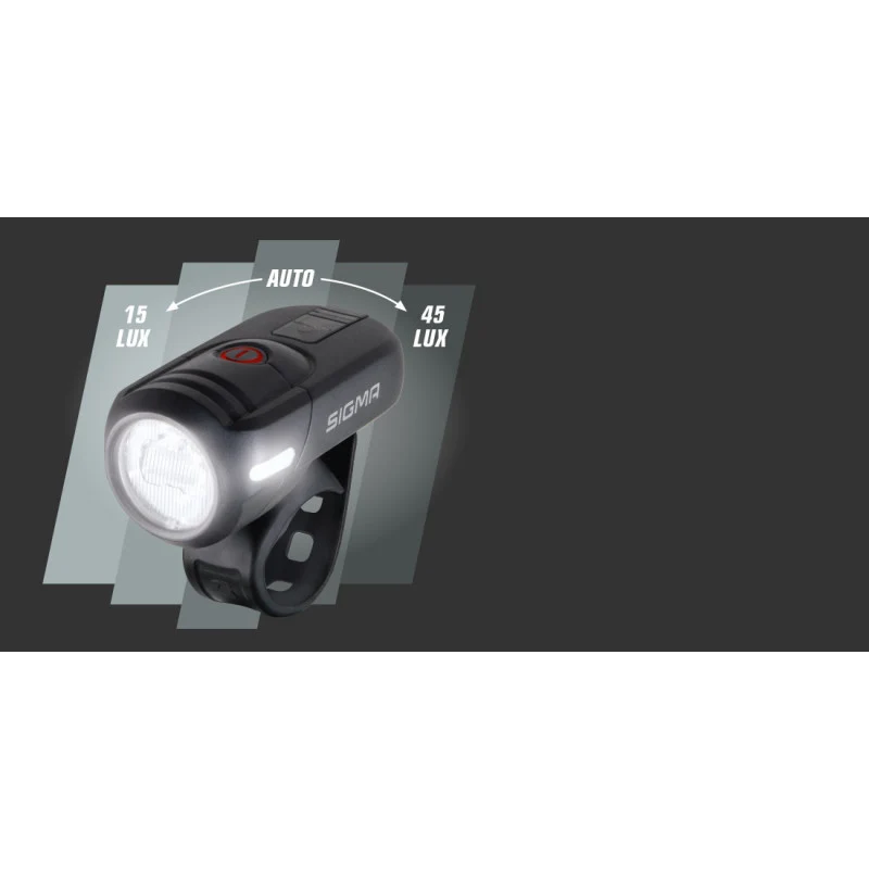 Sigma Aura 45 USB bicycle front light