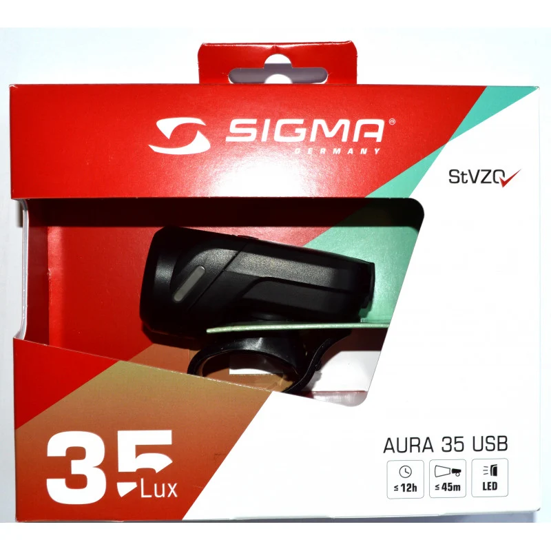 Sigma Aura 35 USB front bike light