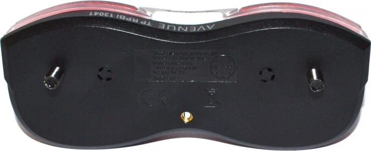PNA 3 LED rear bicycle light for mounting on luggage rack