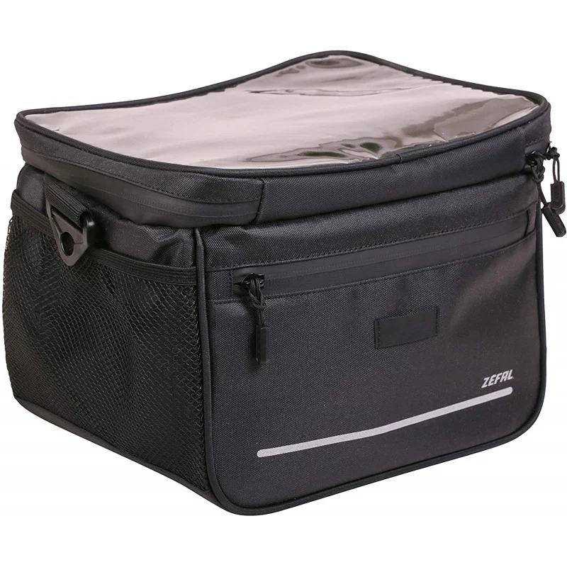 Zefal handlebar bag with removable map holder