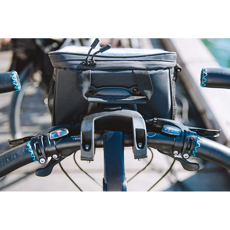Zefal handlebar bag with removable map holder