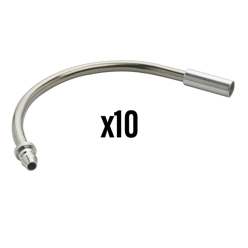 Coudé V-Brake Elvedes 90° INOX (Vendu Par 10)