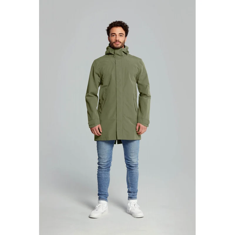 Basil Mosse men's rain parka