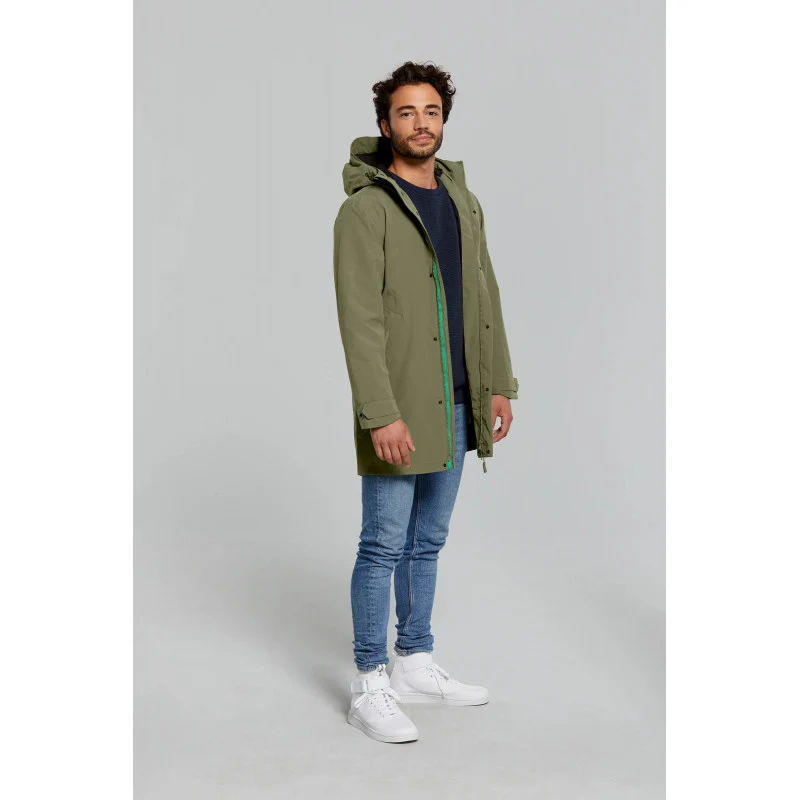 Basil Mosse men's rain parka