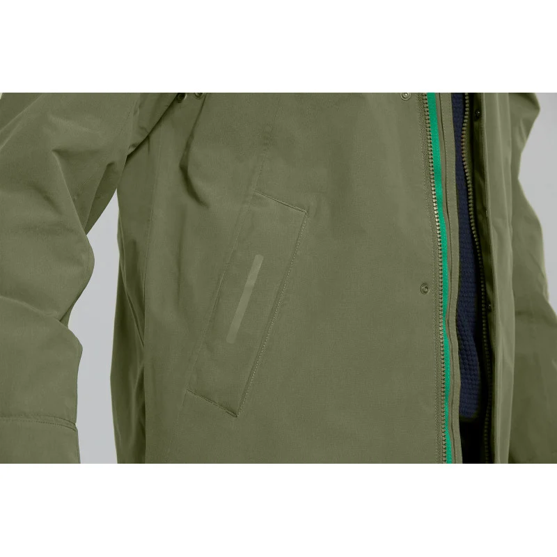 Basil Mosse men's rain parka