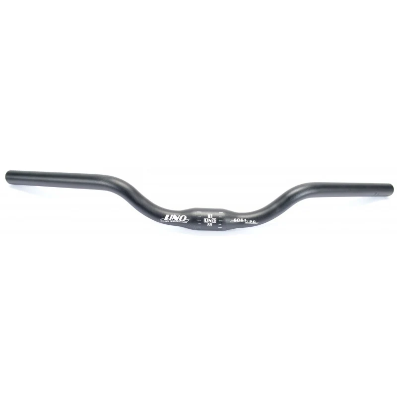 Black oversized raised Uno handlebar