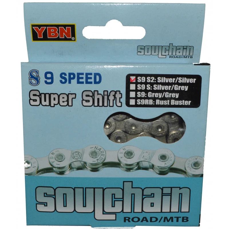 YBN 9-speed bicycle chain