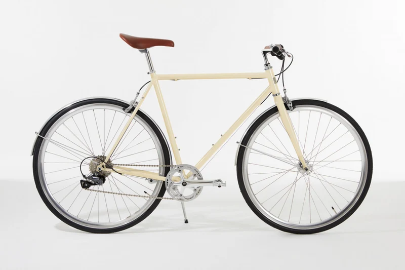 InFiné Cycles Asphalt Urban Bike - Cream