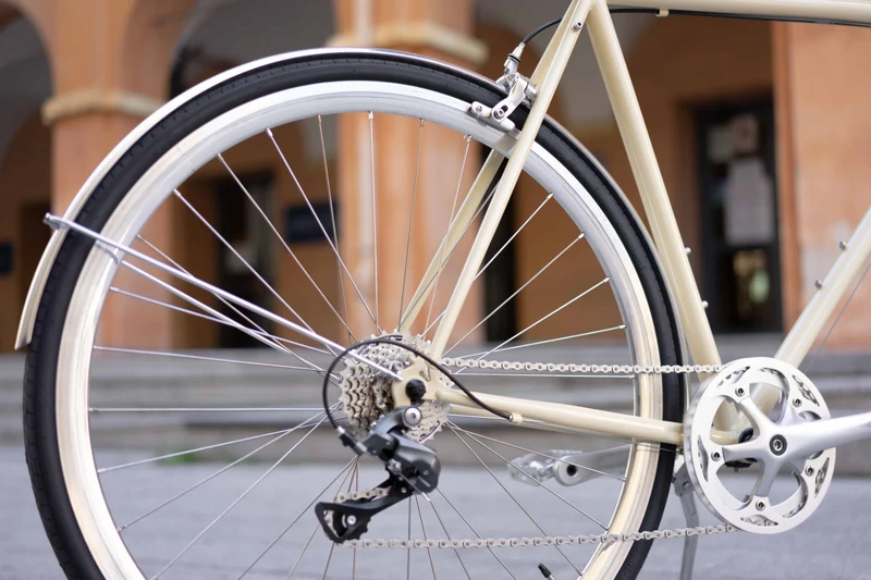 InFiné Cycles Asphalt Urban Bike - Cream