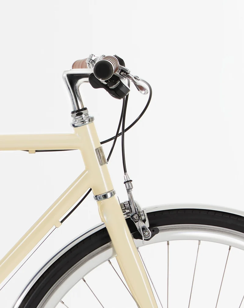 InFiné Cycles Asphalt Urban Bike - Cream