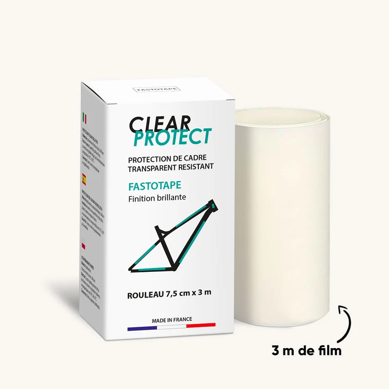 Fastotape protective roll glossy finish