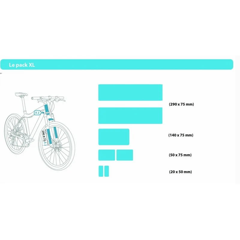 Clear Protect MTB fork protection
