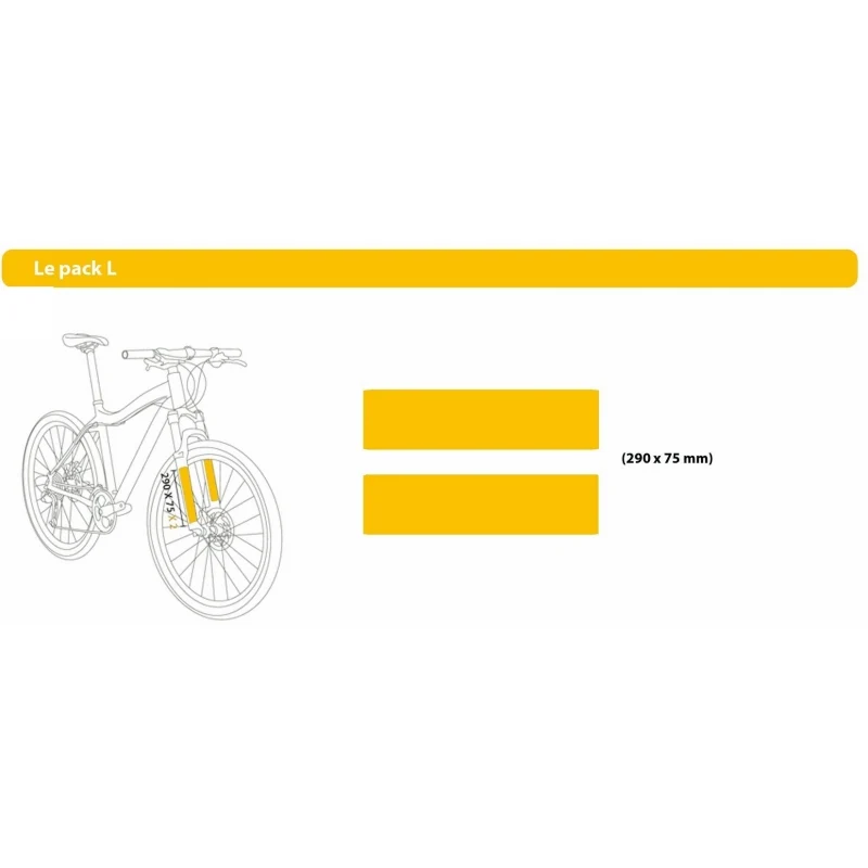 Clear Protect MTB fork protection