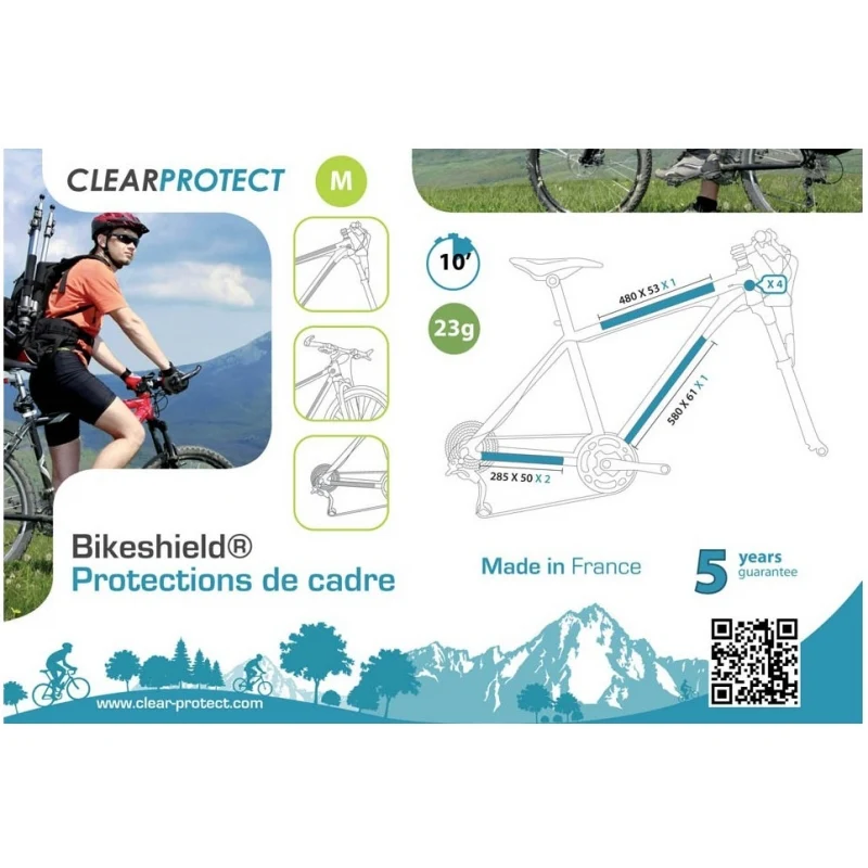 Clear Protect glossy frame protection