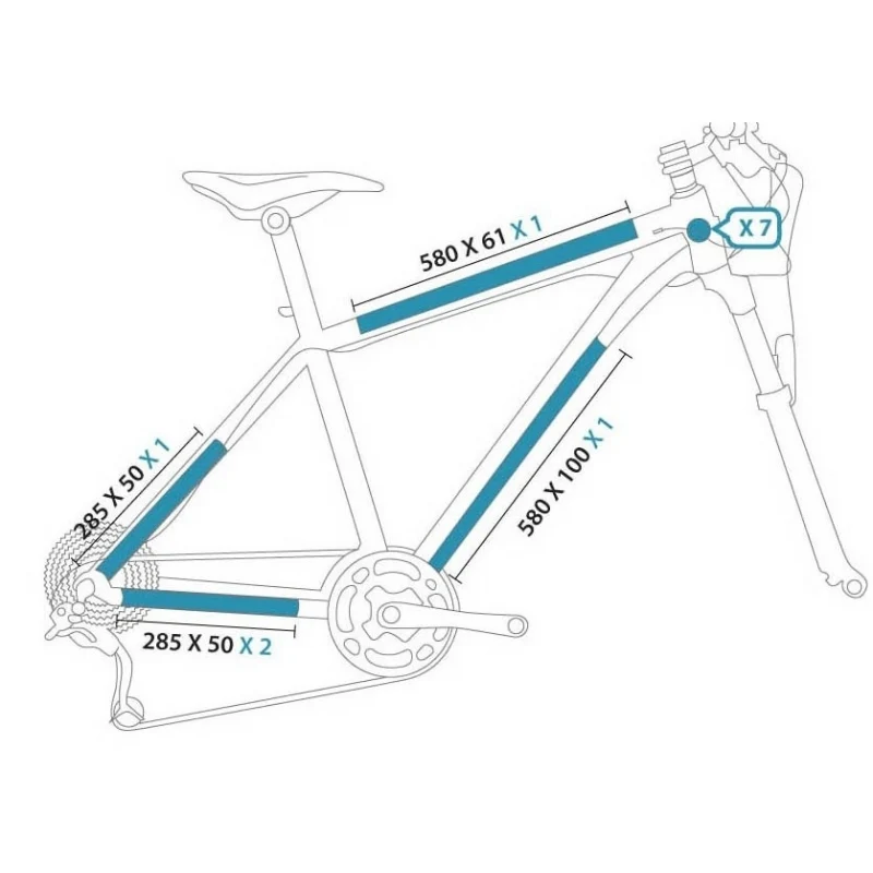 Clear Protect glossy frame protection