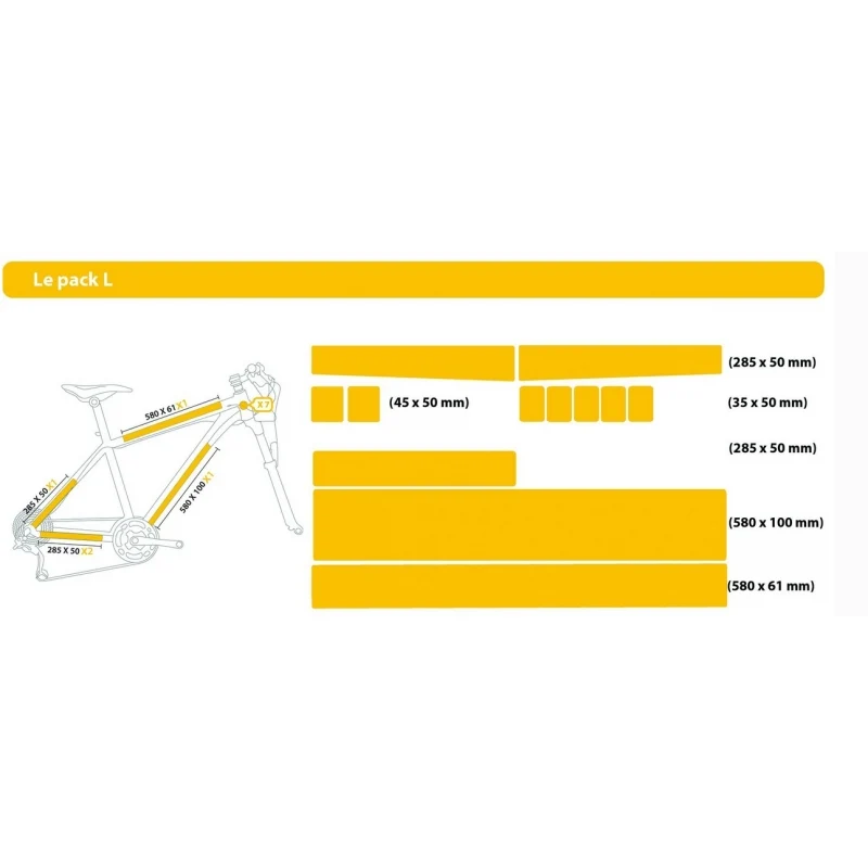 Clear Protect glossy frame protection