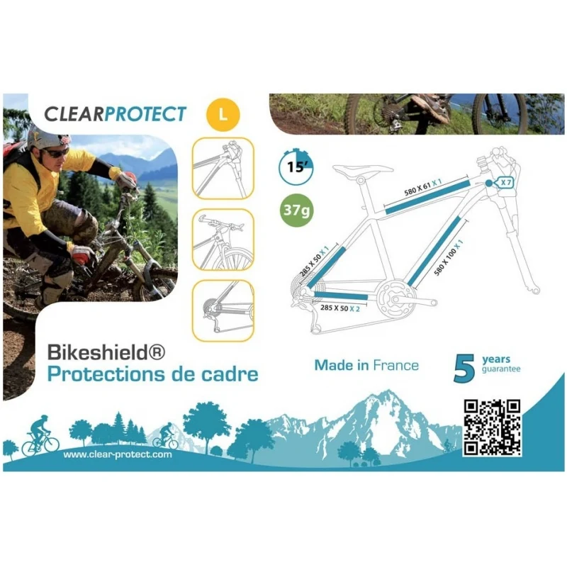 Clear Protect glossy frame protection