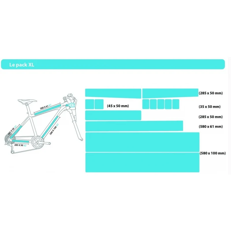 Clear Protect glossy frame protection