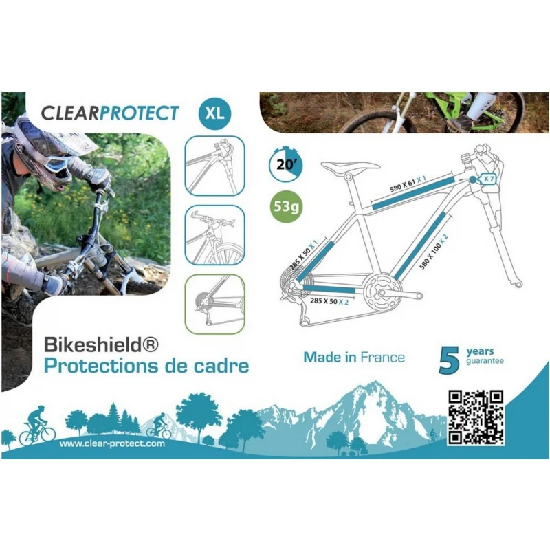 Clear Protect glossy frame protection