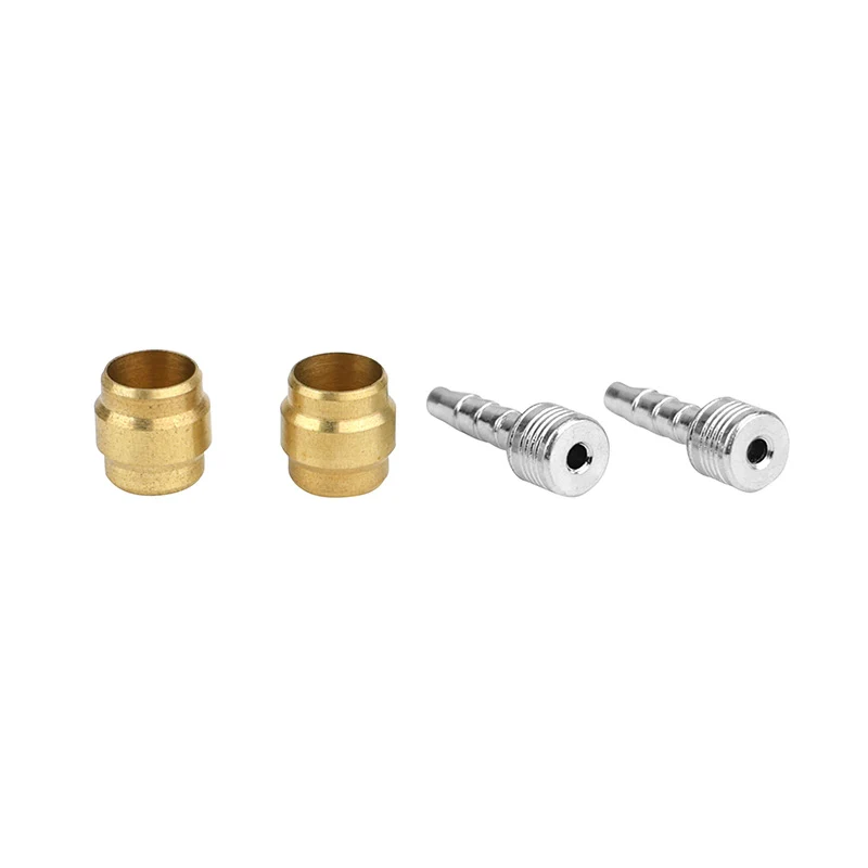 Raccord Durite Frein Elvedes Olive Et Insert - Pin Compatible Campagnolo (Paire Olive Et Insert)