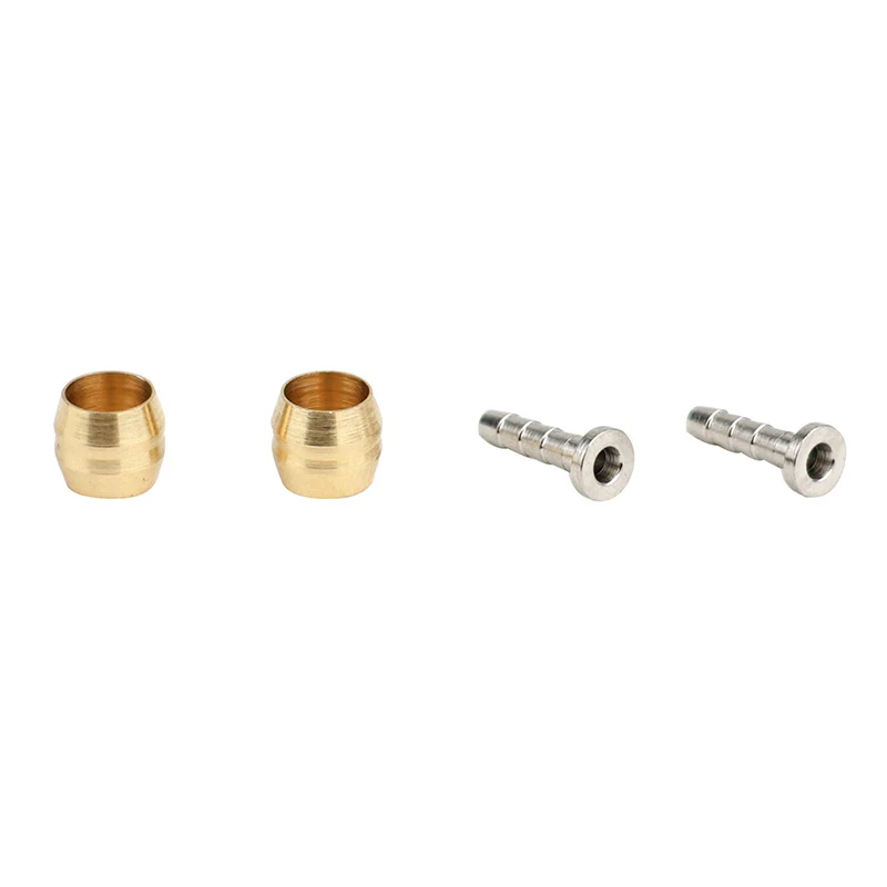 Raccord Durite Frein Elvedes Olive Et Insert - Pin Compatible Shimano Bh90 (Paire Olive Et Insert)