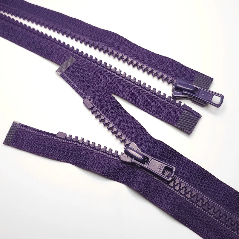 YKK Fermeture Éclair Séparable | Plastique | Mauve | #5 | 13'' - 33 cm