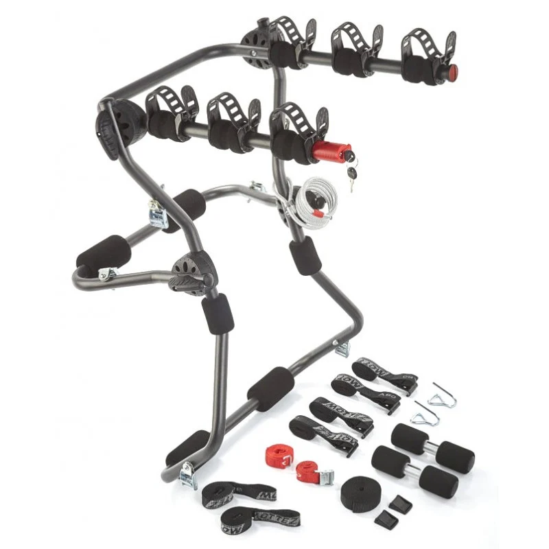 Mottez Shiva roof rack-mounted tailgate bike rack