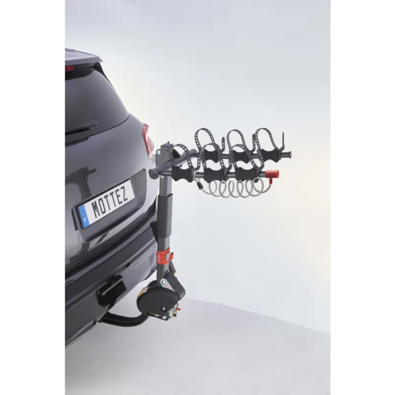Mottez Hercule 3 hitch-mounted bike rack