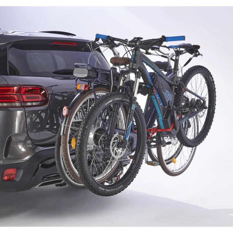 Mottez Hercule 3 hitch-mounted bike rack