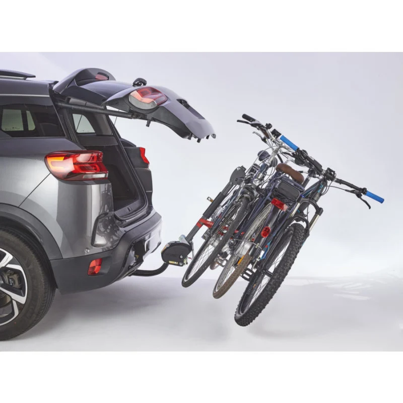 Mottez Hercule 3 hitch-mounted bike rack