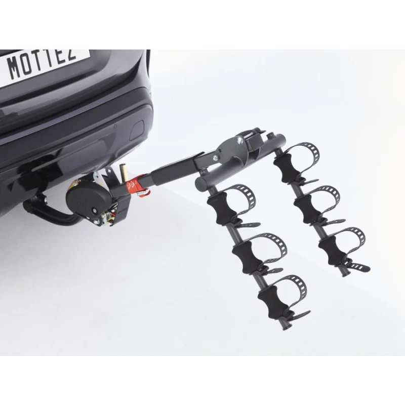 Mottez Hercule 3 hitch-mounted bike rack