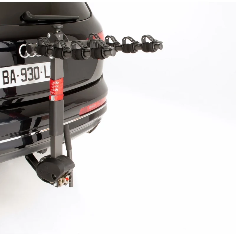 Mottez hitch bike rack for 4 bikes