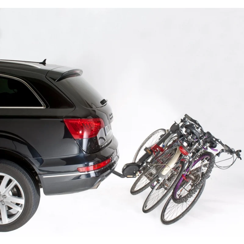 Mottez hitch bike rack for 4 bikes