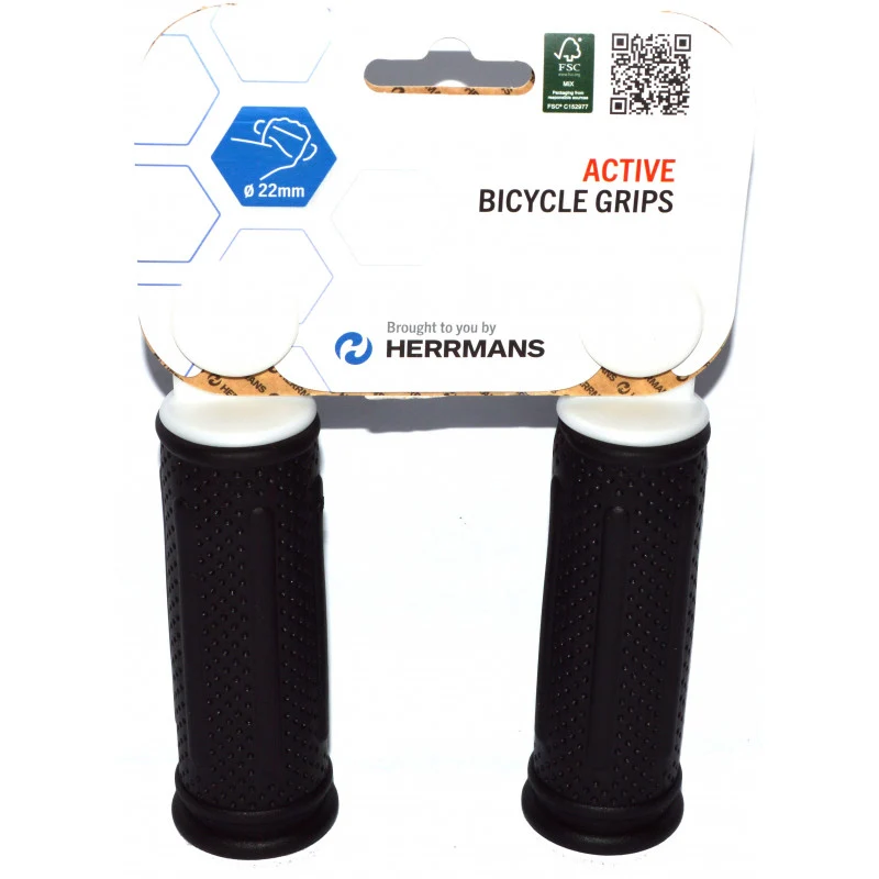 Herrmans children's bike grips rubber 93mm