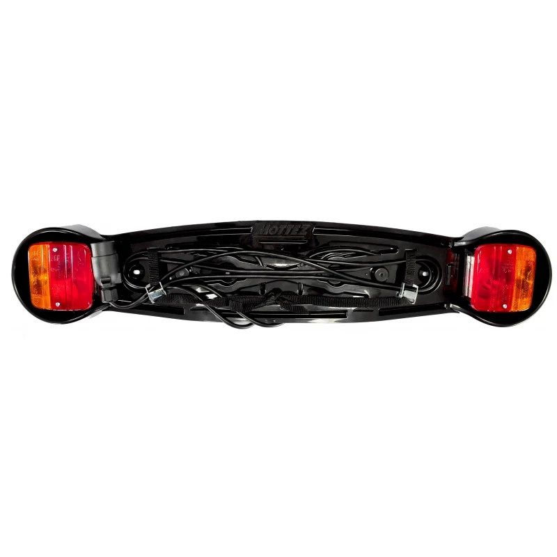 Mottez sign plate for bicycle rack