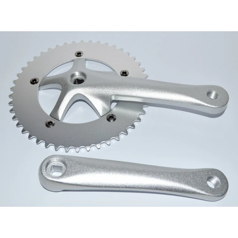 Fixie / Singlespeed Crankset PNA Prowheel Silver