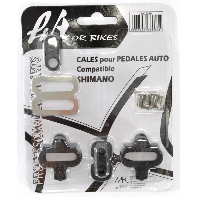 Pair of Shimano SPD compatible PNA cleats