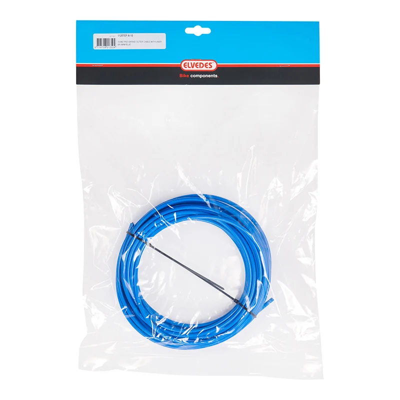 Gaine De Frein Elvedes Bleu 4,9 mm (Rouleau De 10M) Avec Liner