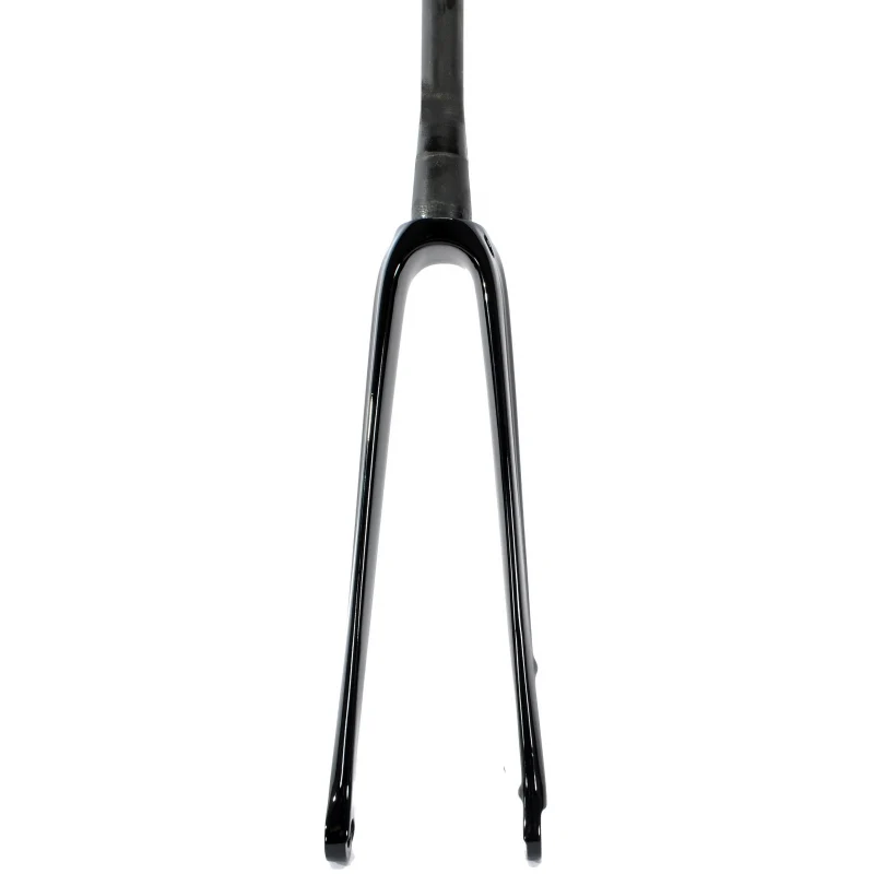 EXS carbon fork for road bike with disc and tapered steerer