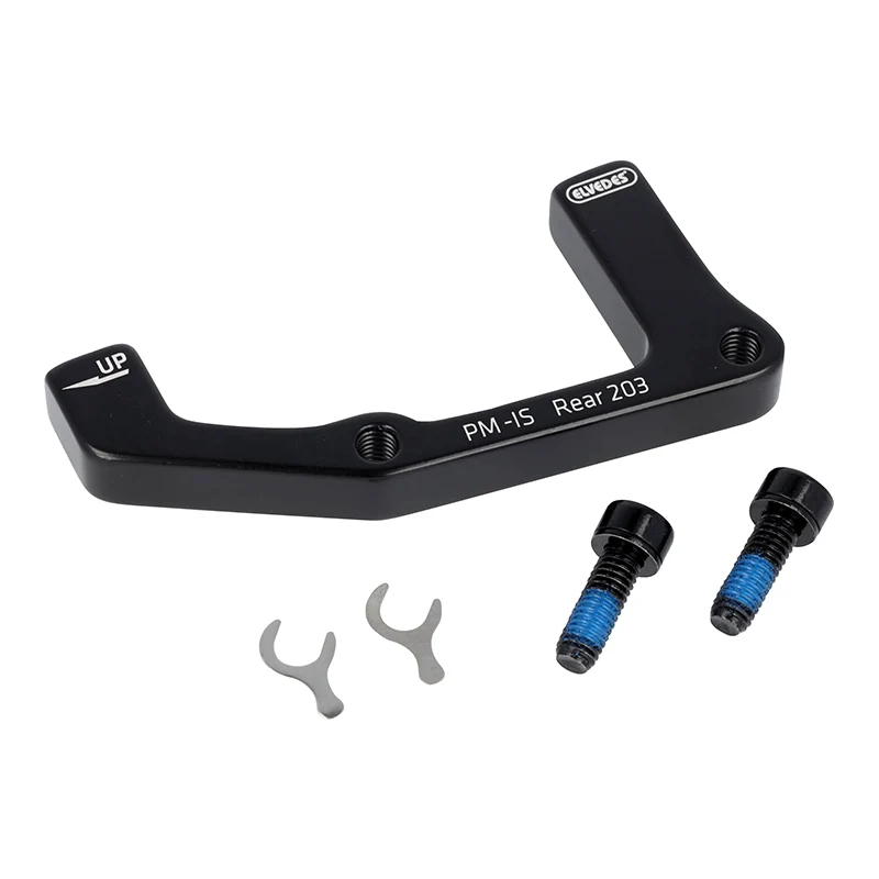 Adaptateur Frein A Disque VTT Arrière Elvedes Disque 203 mm Étrier Post-Mount Sur Cadre International