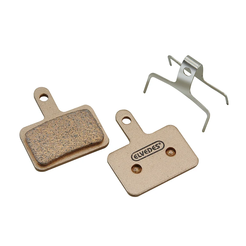 Plaquette De Frein VTT Shimano Deore M525-M515-M475-C501-C601-T615-T675, Acera M3050, Alivio M395-M446-4050, Altus M315-M365-M375, Mt200-400-410-500-Ur-300 (Elvedes Hard Semi-Métal) (Paire Sur Carte)
