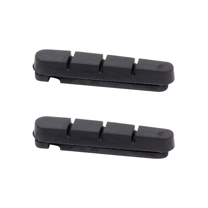 Patin De Frein Route Elvedes Pour Shimano Sur Jante Aluminium 55 mm Noir (1 Paire)