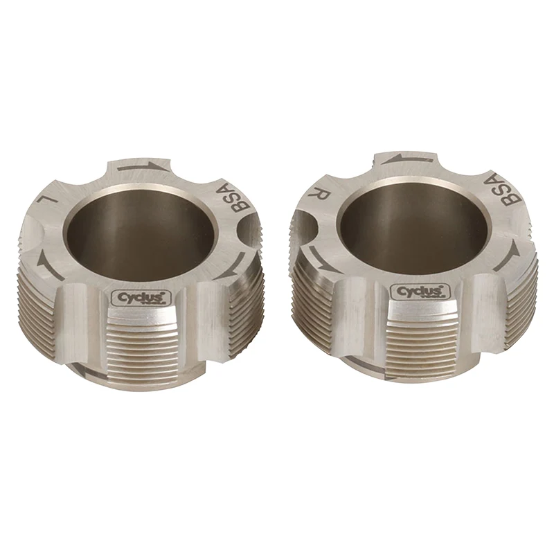 Outil Pro Taraud Boite De Pédalier Cyclus Filetage Anglais - Bsc - 1,37Mmx24 1.37" X 24Tpi (A La Paire Sans Support)