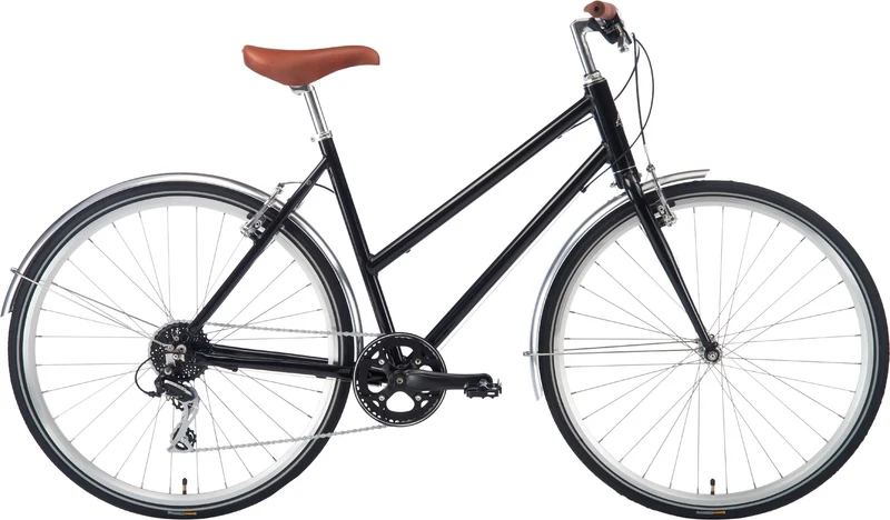 Stalhasten Hybrid Female Black Bike