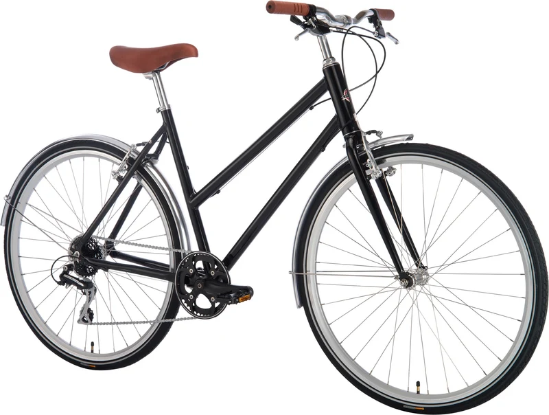Stalhasten Hybrid Female Black Bike