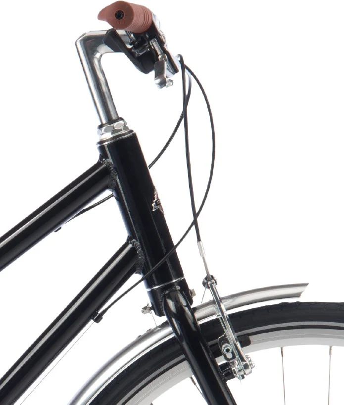 Stalhasten Hybrid Female Black Bike