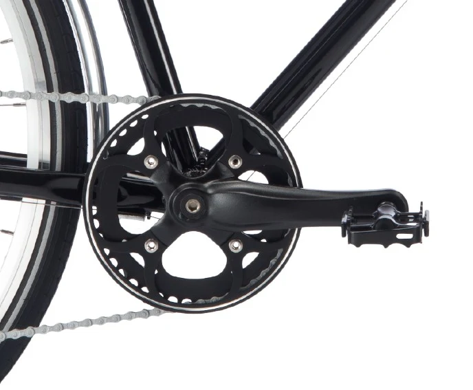 Stalhasten Hybrid Female Black Bike