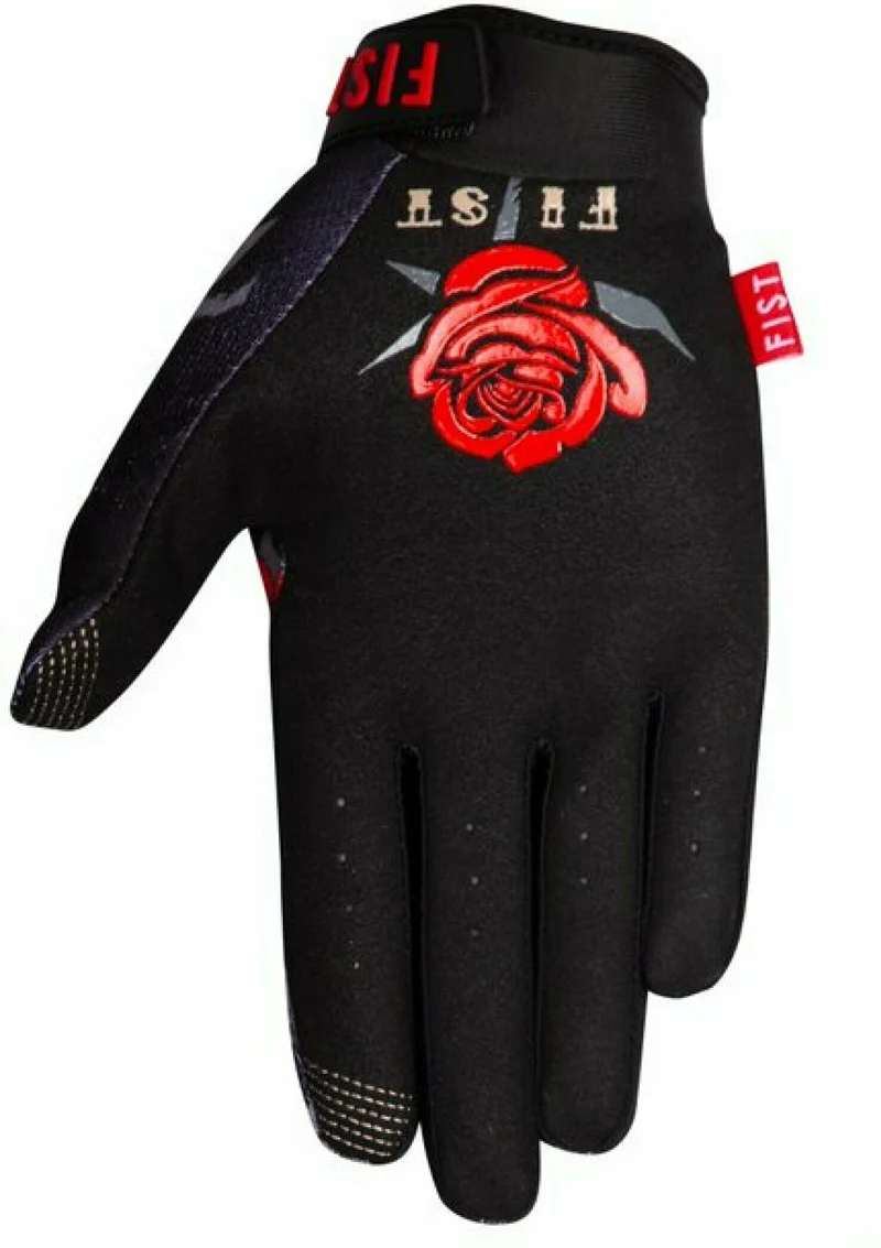 Fist Roses and Thorns cycling gloves