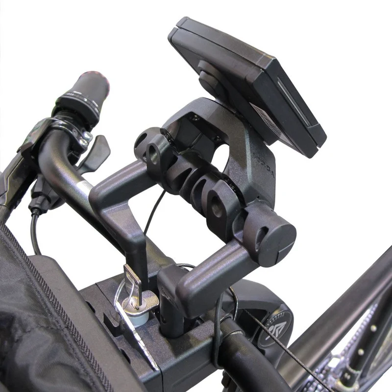 Multifunction adapter for Ortlieb handlebar mounting kit